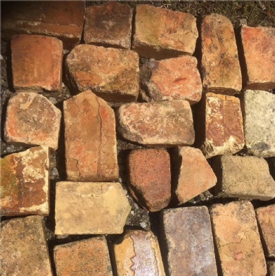 Reclaimed fire brick